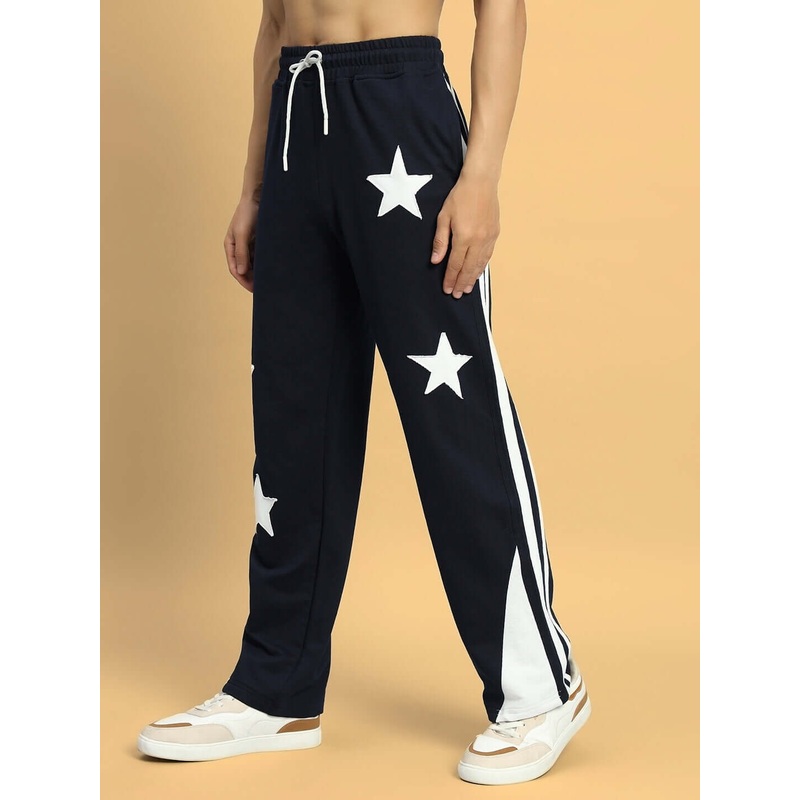 DROOP RELAXED JOGGERS NAVY BLUE XS