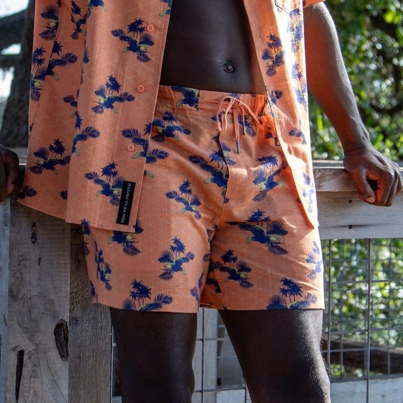 Getaway Casual Shorts – Americaw – Orange Small