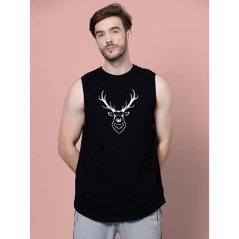 GOODY GYM COTTON T-SHIRT BLACK XS
