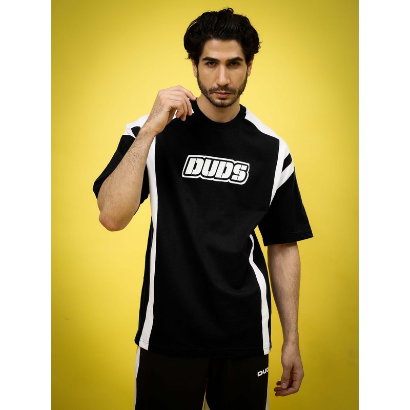 NINJA STORM OVER-SIZED T-SHIRT BLACK XS