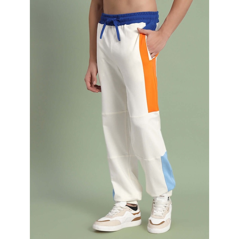 PARKER SIDE CONTRAST JOGGERS OFF-WHITE XS