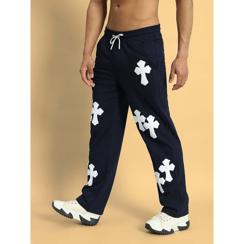 SIGNUM RELAXED JOGGERS NAVY BLUE XS