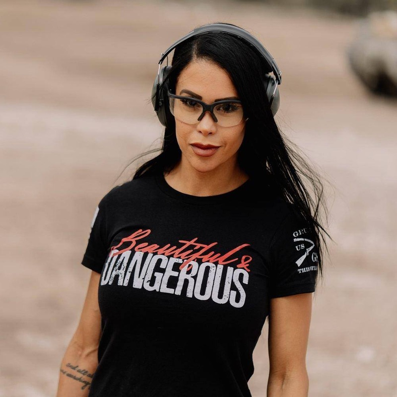 Women’s Beautiful & Dangerous T-Shirt – Black Small