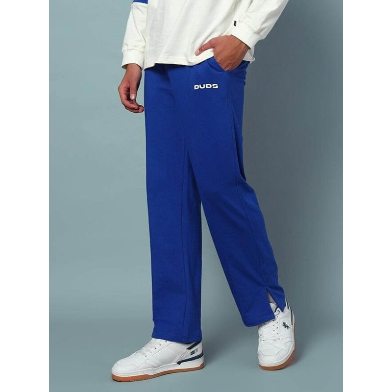 ZION SIDE SLIT JOGGERS ROYAL BLUE XS