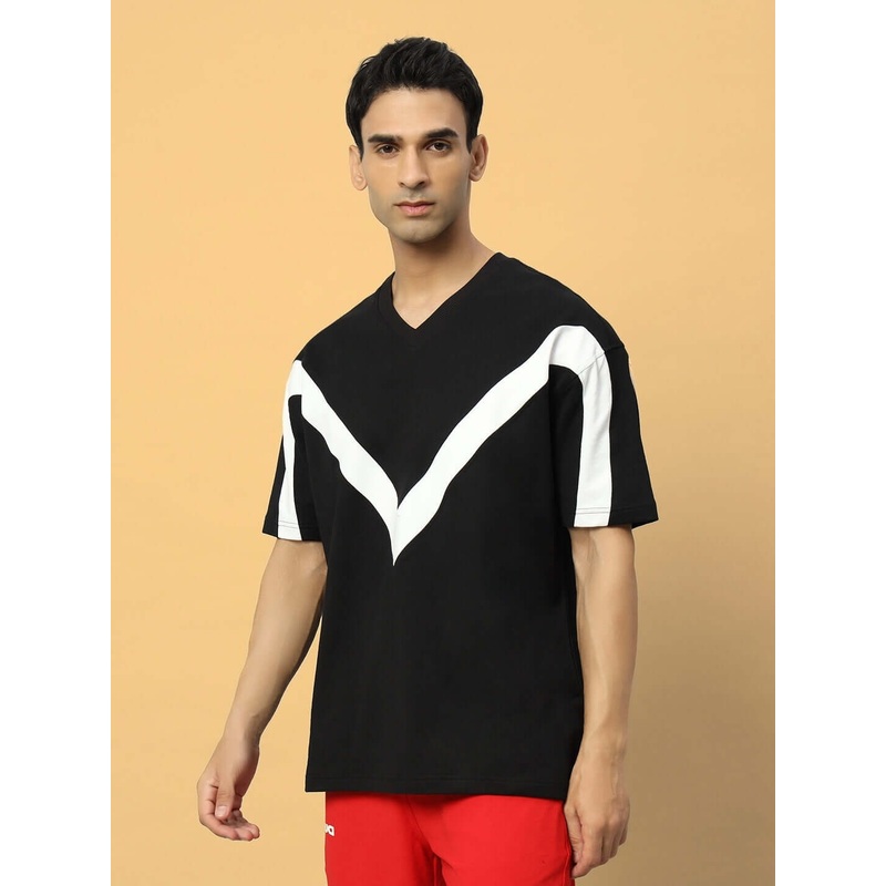 ADROIT OVER-SIZED T-SHIRT BLACK XS