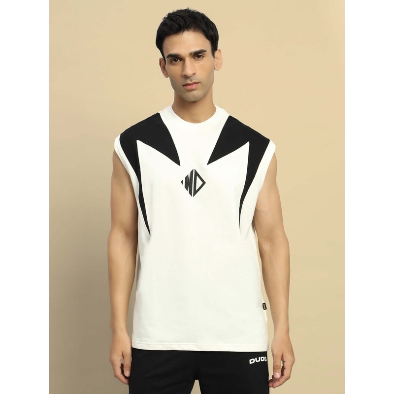 DINO THUNDER OVER-SIZED T-SHIRT OFF WHITE XS