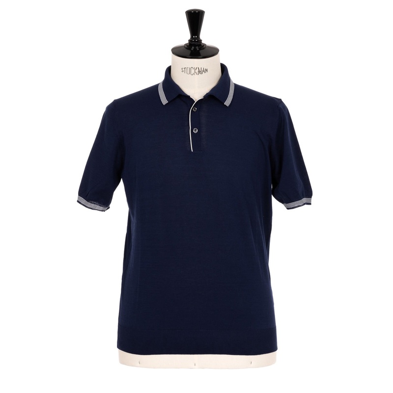 Polo Shirt “La Colombaia” made from the finest Cotton – handmade S