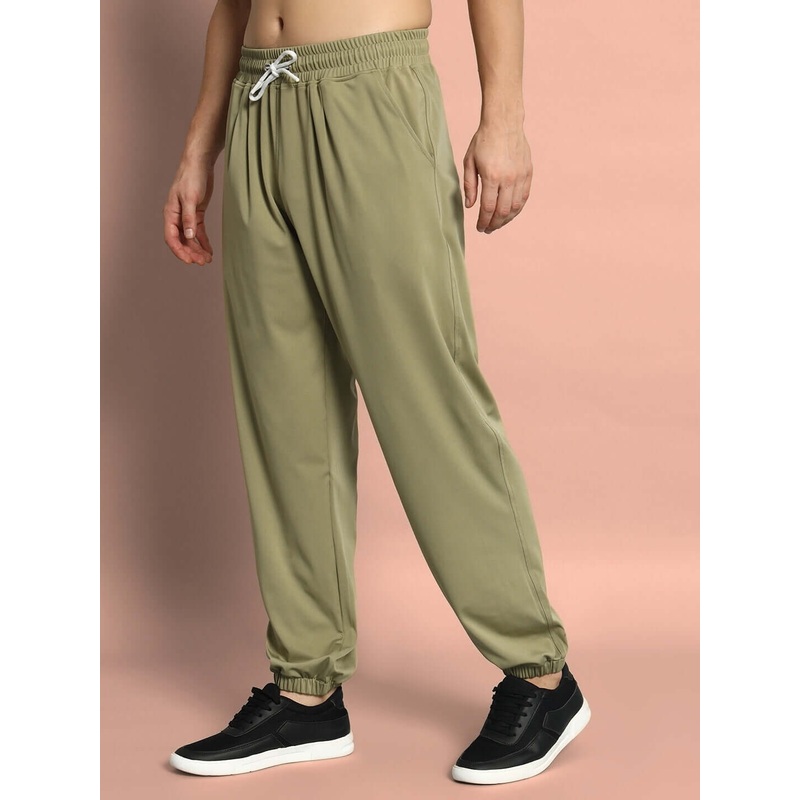 AGILE RELAXED PANT JOGGER OLIVE GREEN XS