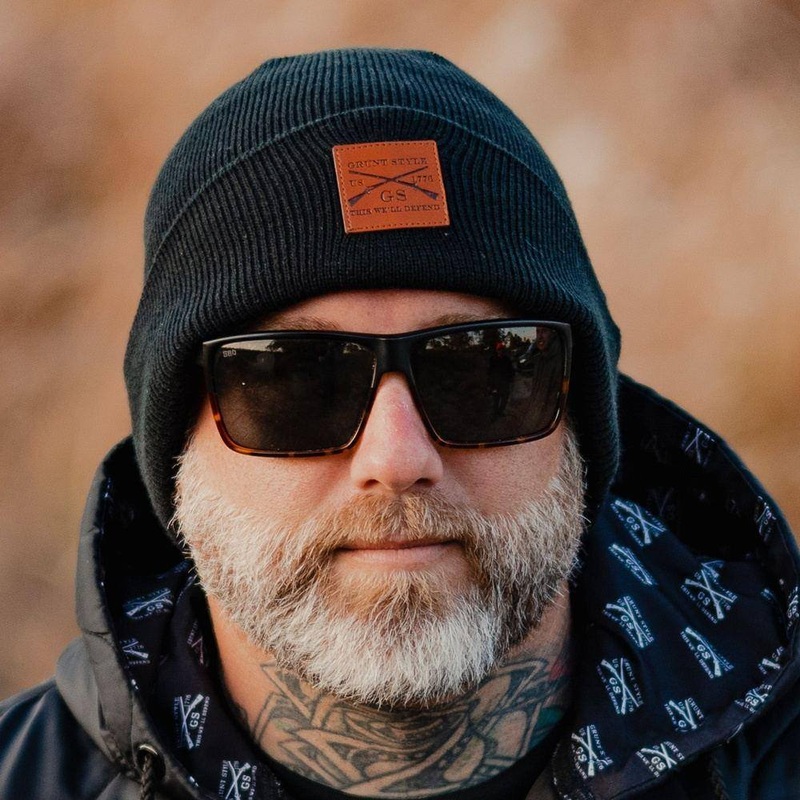 Cuffed Beanie – Black