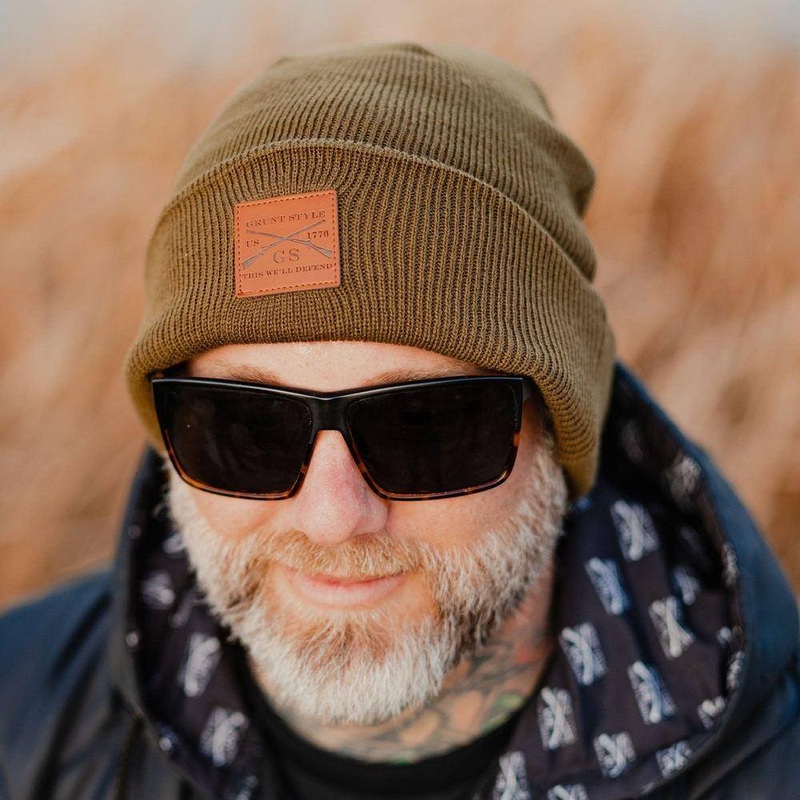 Cuffed Beanie – Military Green