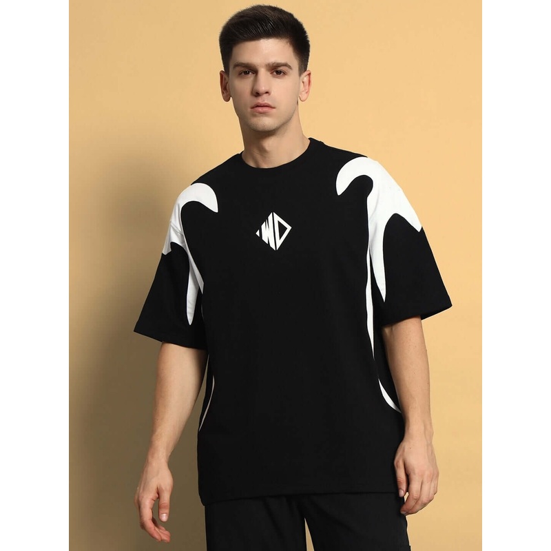 INFINITY SAGA OVER-SIZED T-SHIRT BLACK XS