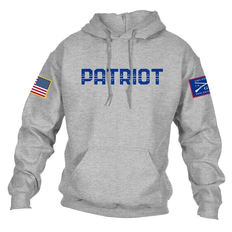 Patriot Hoodie – Sport Gray Small