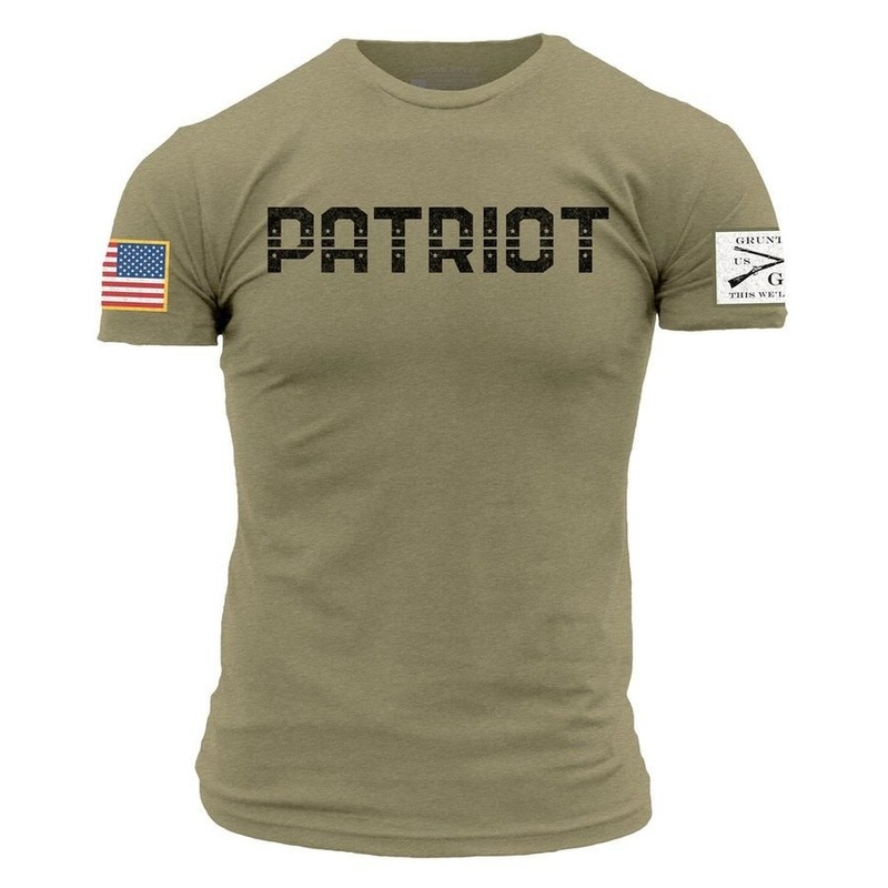 Patriot T-Shirt – Military Green Small