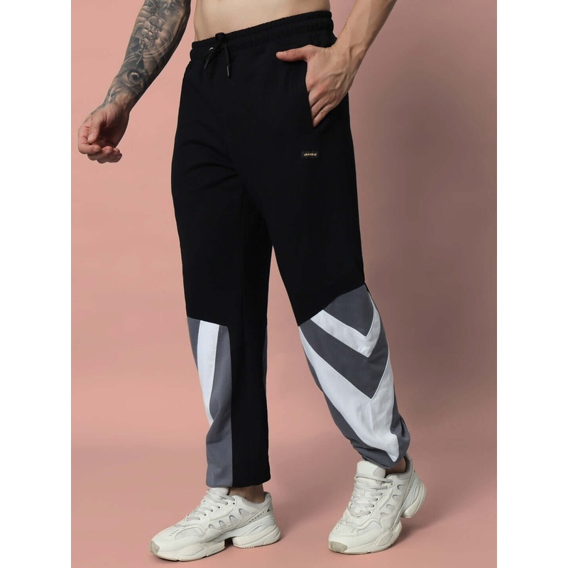 DUDS DRAPE RELAXED FIT JOGGERS BLACK XS
