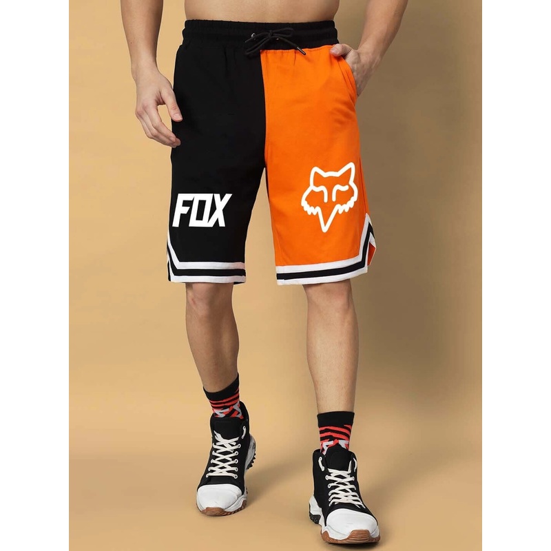 FOX REGULAR FIT SHORTS ORANGE BLACK XS