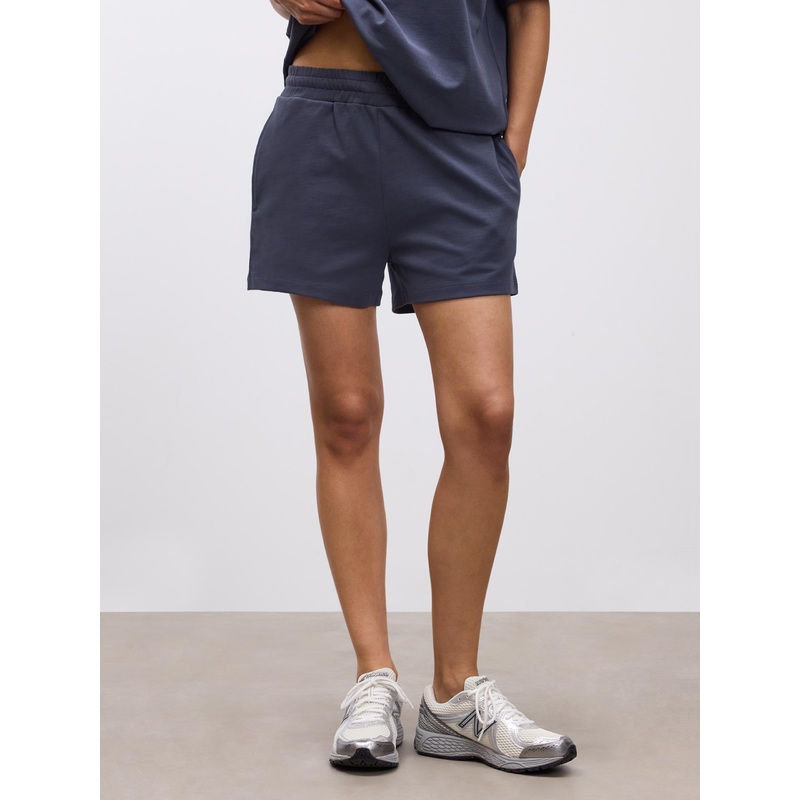 Womens Brushed Relaxed Short in Slate Blue XXS (4) Slate Blue