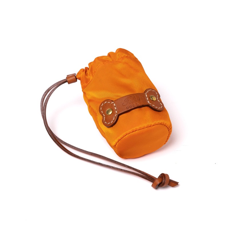 Case “Borsa per Cani” made from Felisi Nylon and Saddle Leather – handmade
