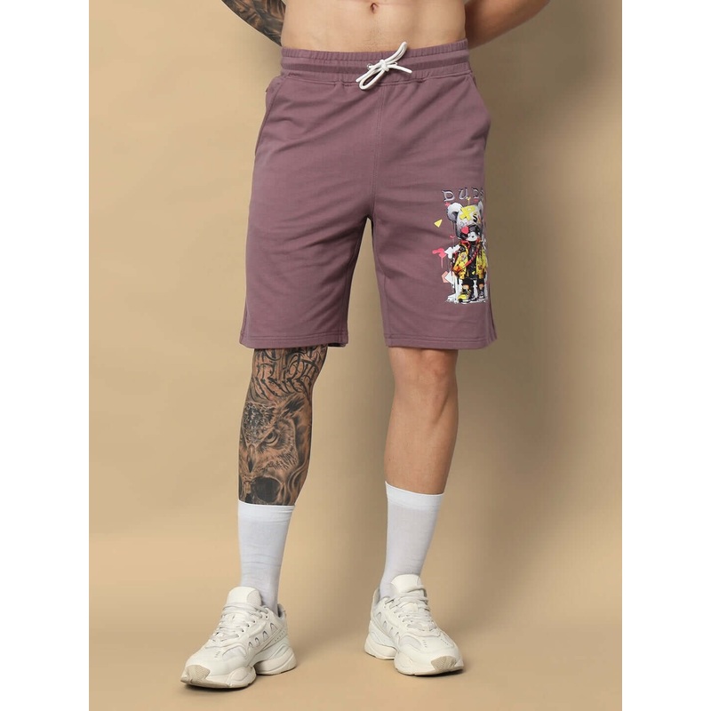 COOL TEDDY REGULAR FIT SHORTS CHINESE VOILET XS