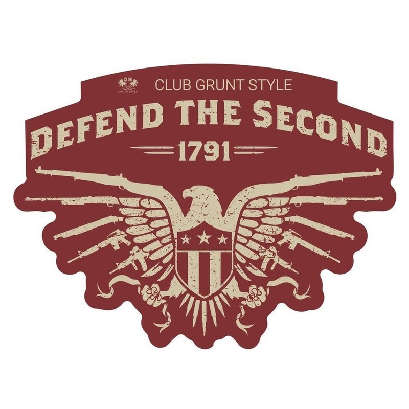 2025 September Club Sticker – Defend The Second