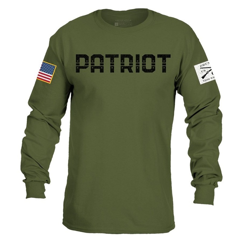 Patriot Long Sleeve – Military Green Small