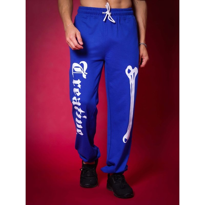 CREATIVE RELAXED PANT JOGGER ROYAL BLUE XS