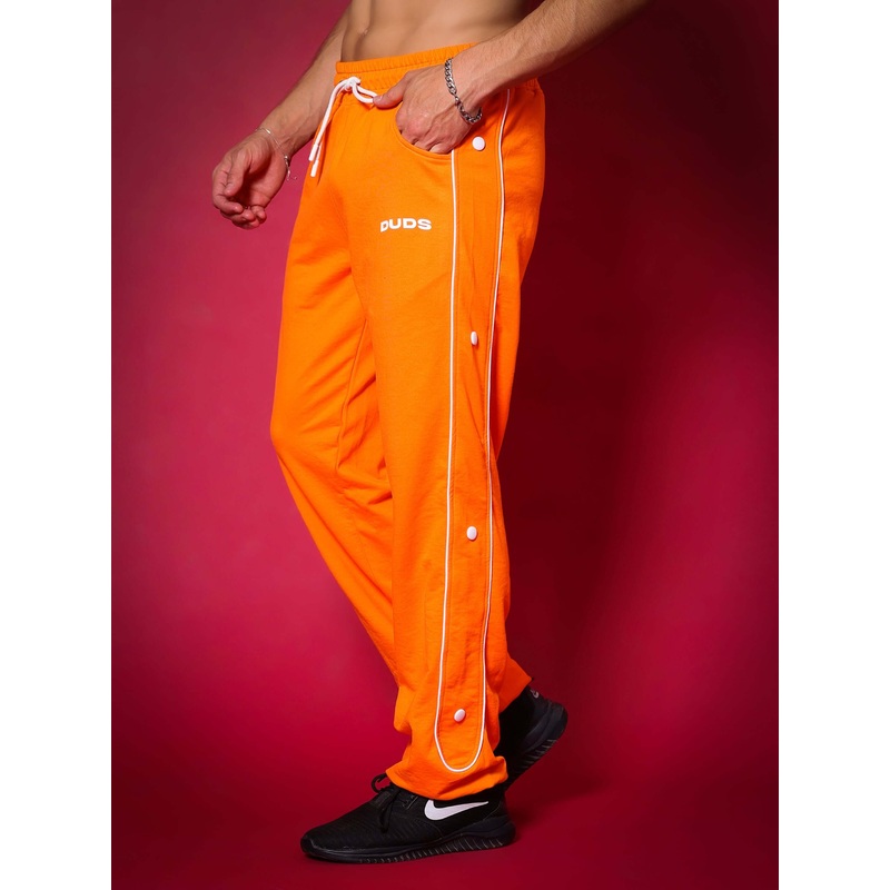 DUDS MOON NIGHT COTTON JOGGERS ORANGE XS