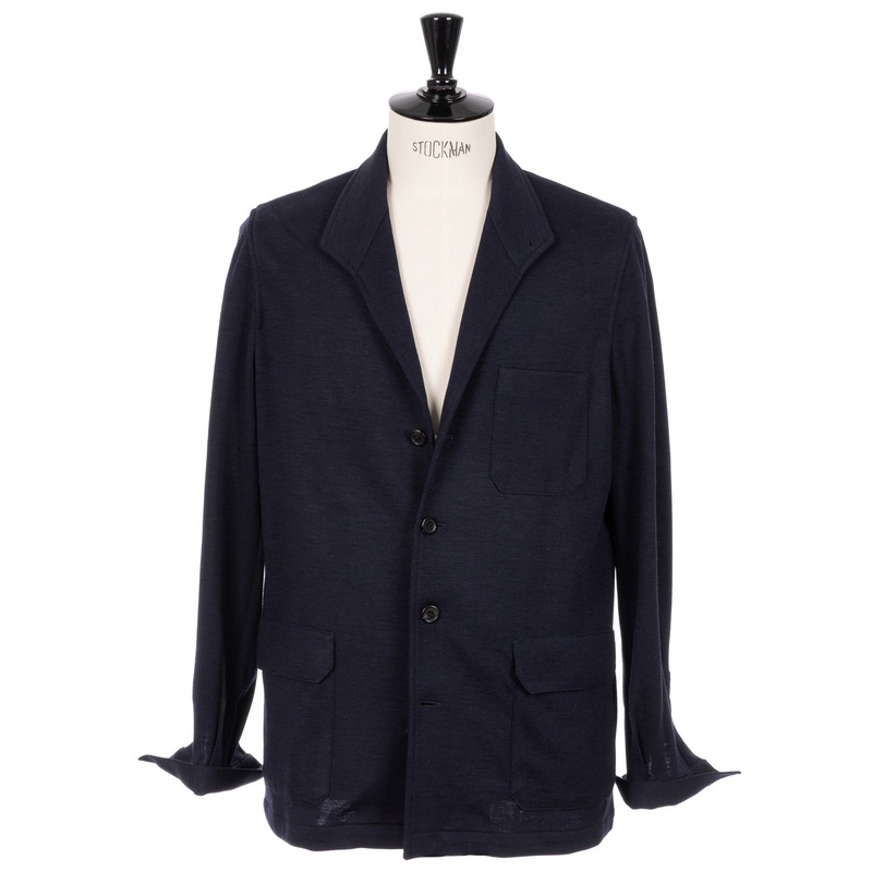 Shirt Jacket “Teba-Classic” made from pure Top-Jersey Wool S