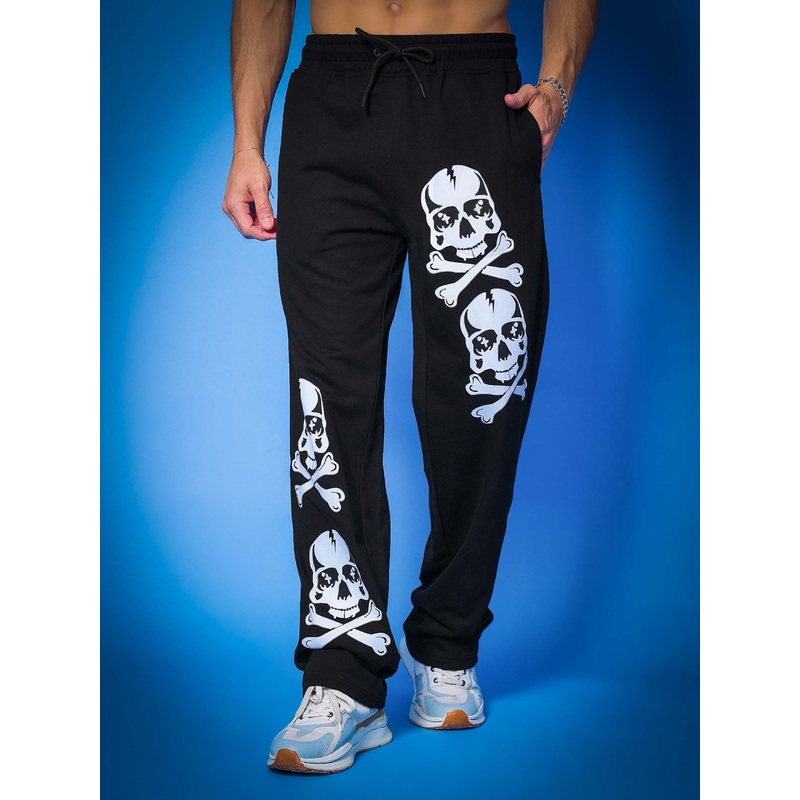 VENOM PRINT RELAXED JOGGER BLACK XS