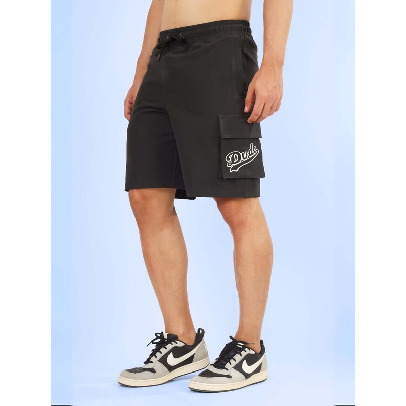 BRAWNY CARGO SHORTS DARK – GREY XS