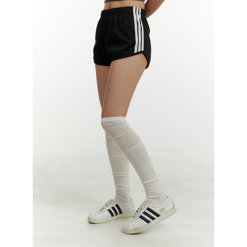 Striped Shorts CY408 Black S/M