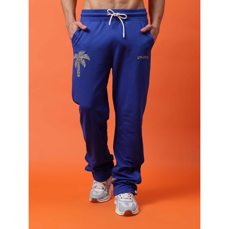 PHOENIX DIGITAL PRINTED JOGGERS ROYAL BLUE XS