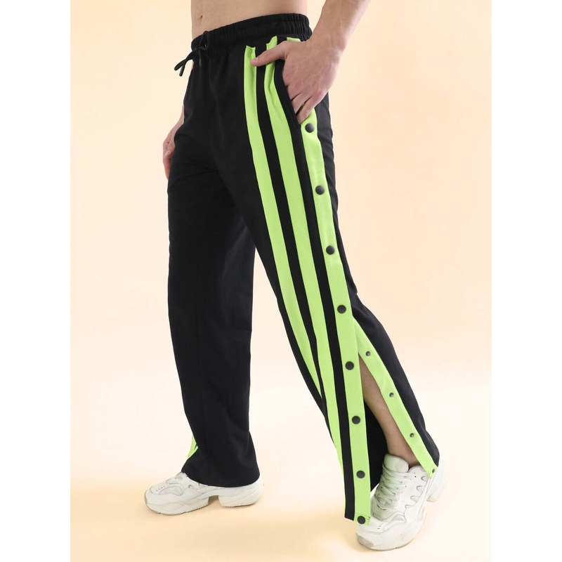 DANCER JOGGERS BLACK NEON GREEN XS