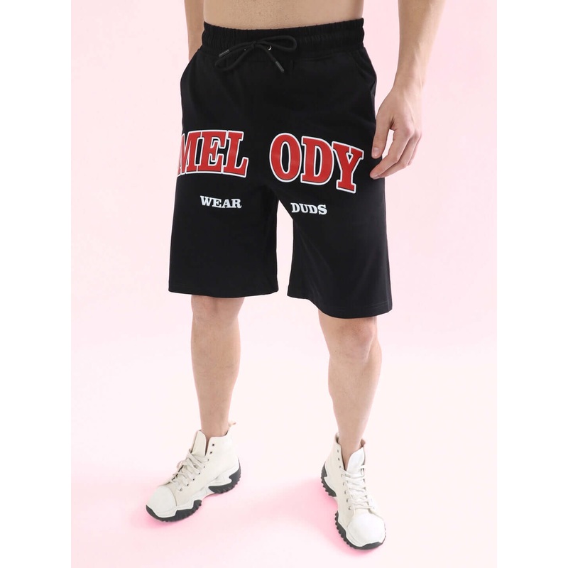 MELODY REGULAR FIT SHORTS BLACK XS