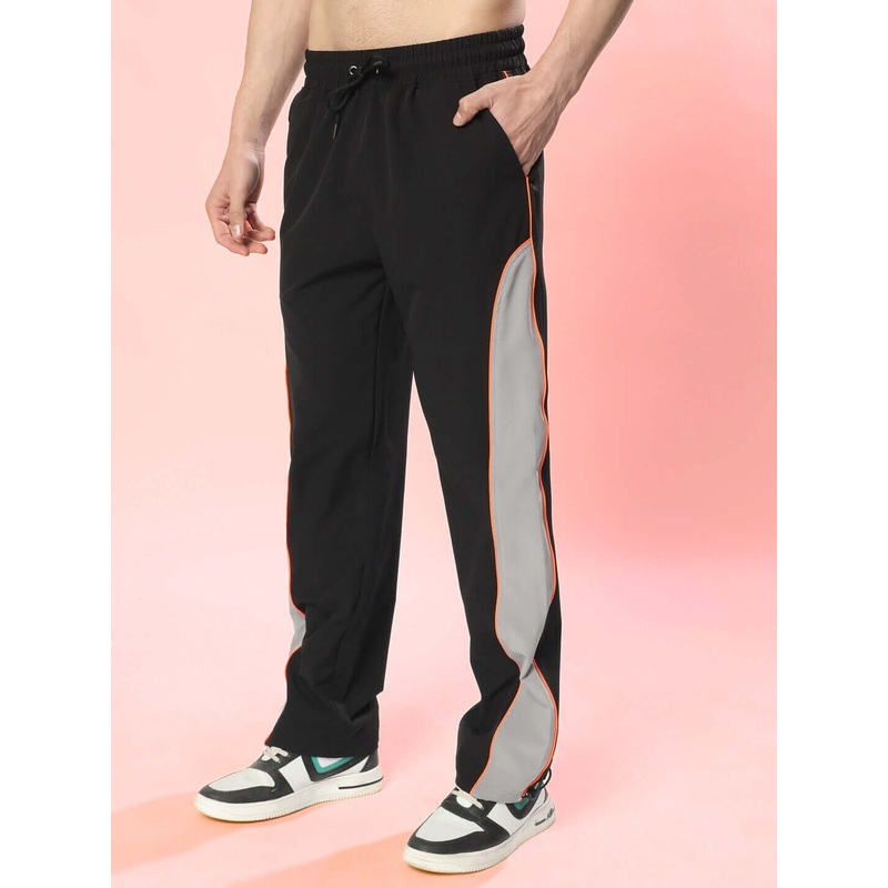 RAGE RELAXED FIT CARGO PANTS BLACK GREY XS