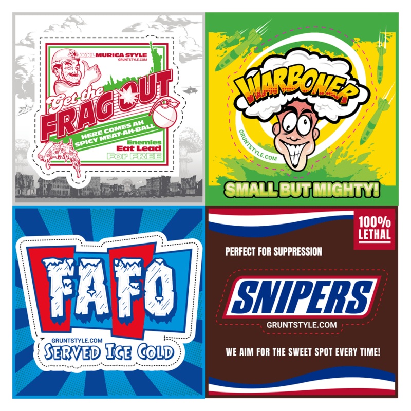 July 2025 Grunt Style Sticker Club