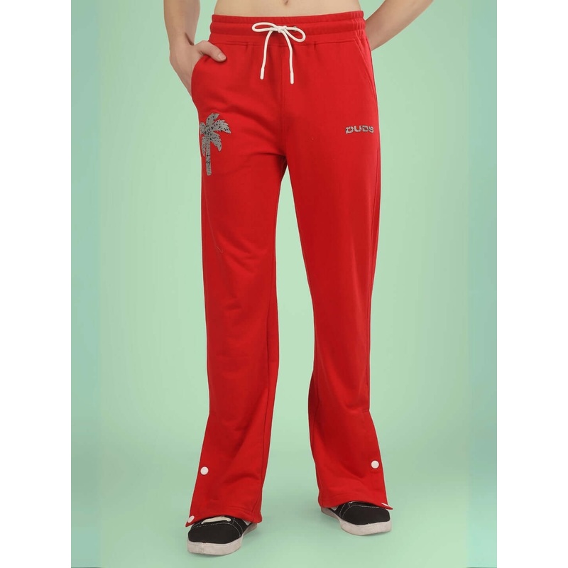PHOENIX DIGITAL PRINTED JOGGERS RED XS
