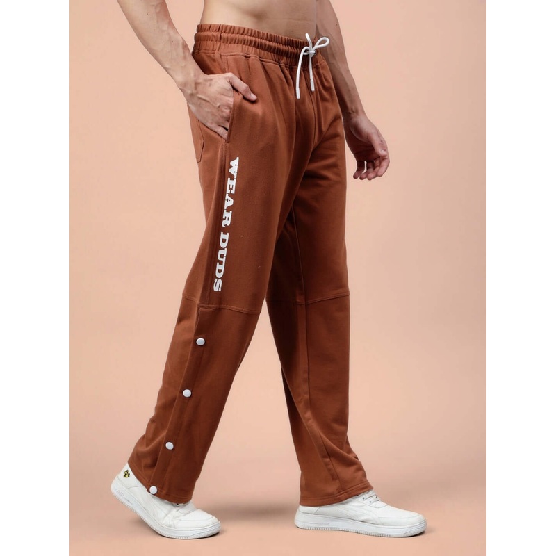 DUDS COTTON RACER JOGGERS BROWN XS