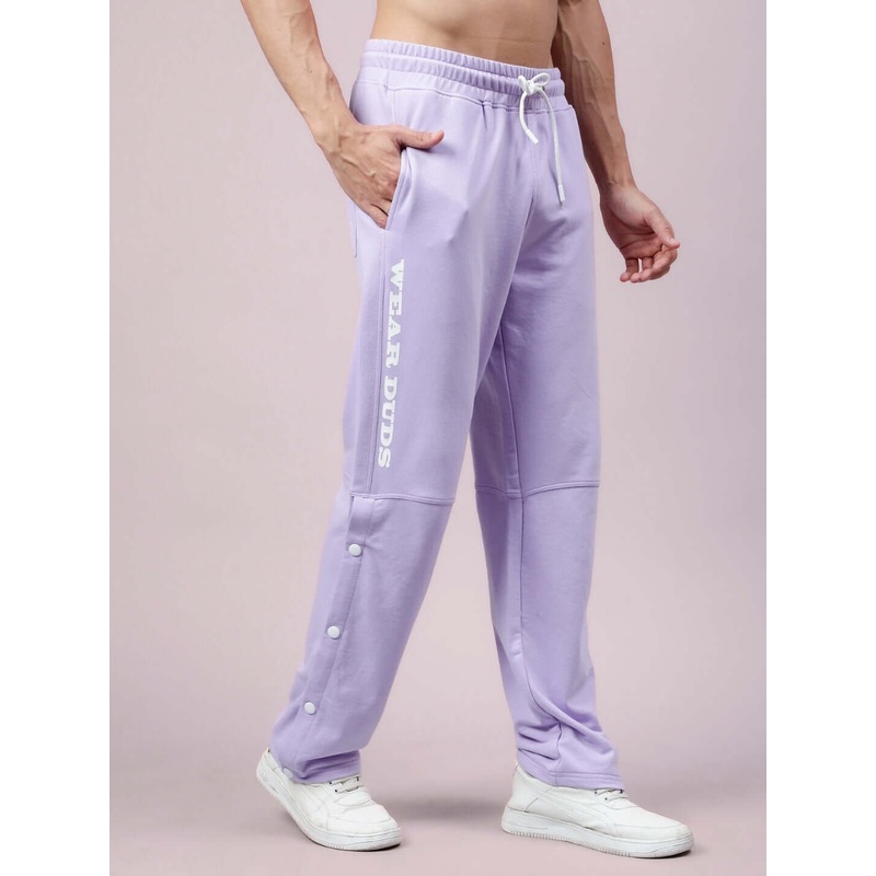 DUDS COTTON RACER JOGGERS LAVENDER XS