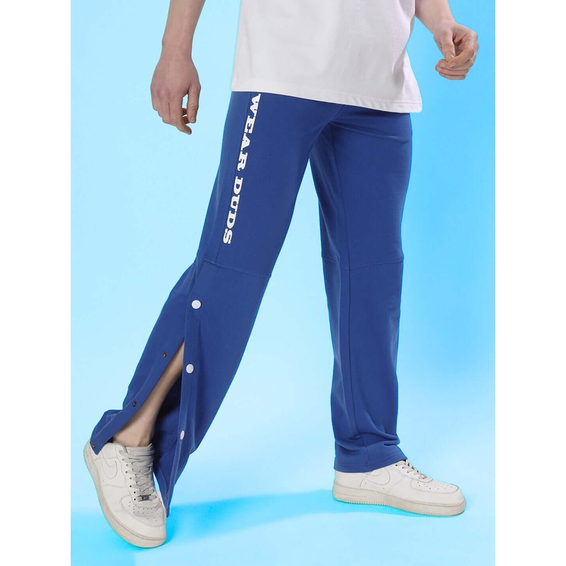 DUDS COTTON RACER JOGGERS ROYAL BLUE XS