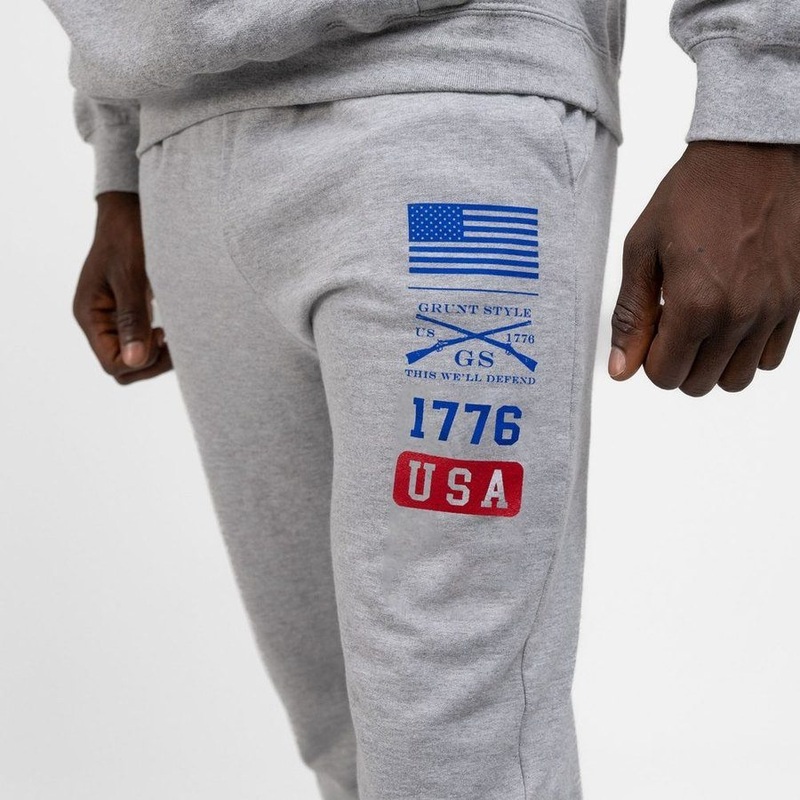 Freedom University Sweat Pants – Sport Gray Small