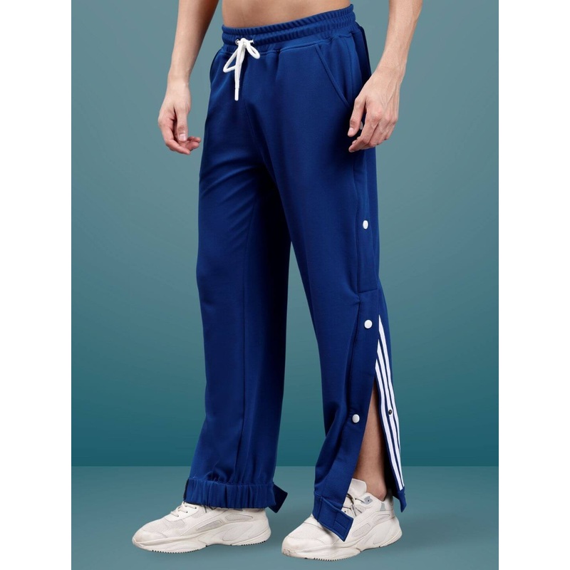 HIP HOP JOGGERS COTTON TERRY MARINE BLUE XS