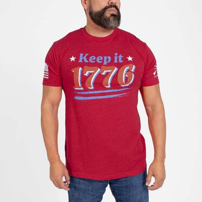 Keep It 1776 T-Shirt – Red Small