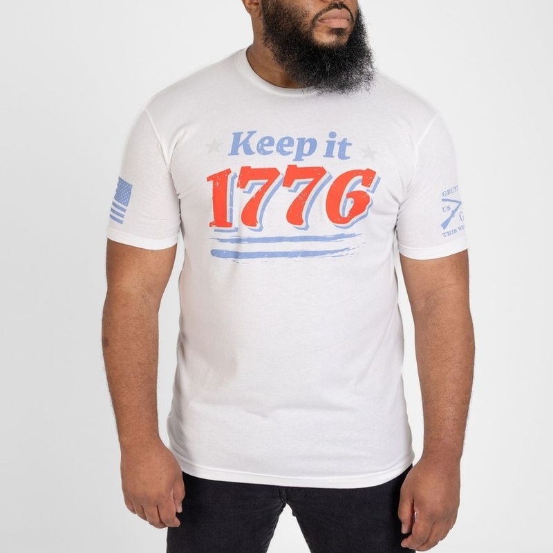 Keep It 1776 T-Shirt – White Small