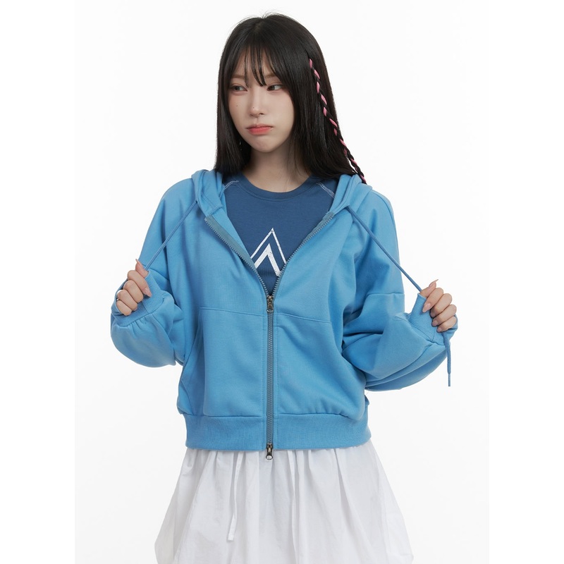 Basic Hoodie OA426 Blue S/M