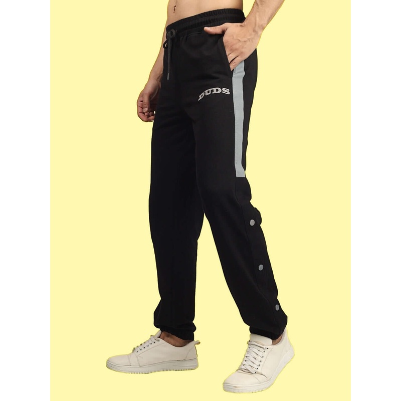 HIGH POINT CONTRAST JOGGERS BLACK GREY XS