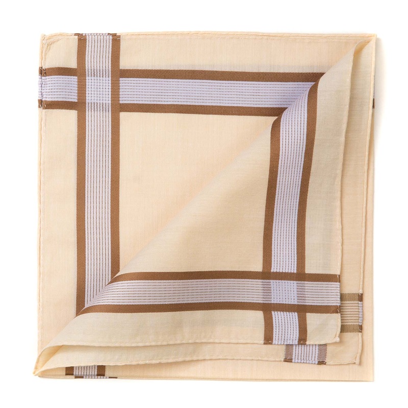 Limited Edition: Handkerchief “Bellagio Archive 1932” made of pure Cotton – hand-rolled