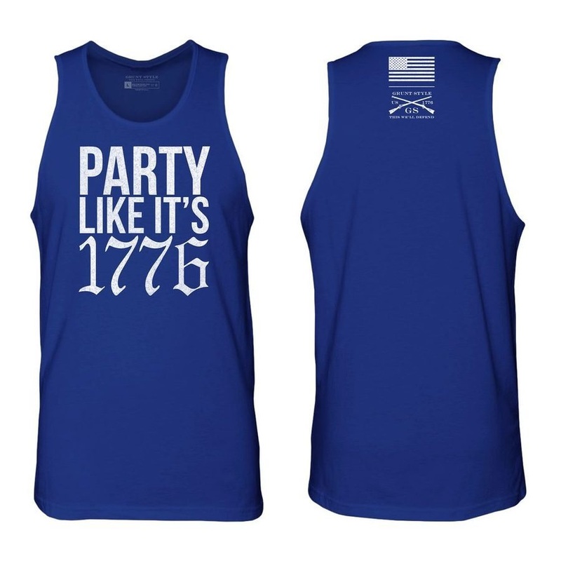 Party Like It 1776 Tank – Royal Small