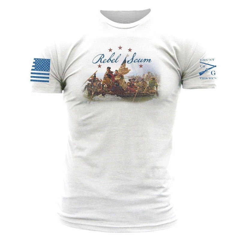 Rebel Scum T-Shirt – White Small