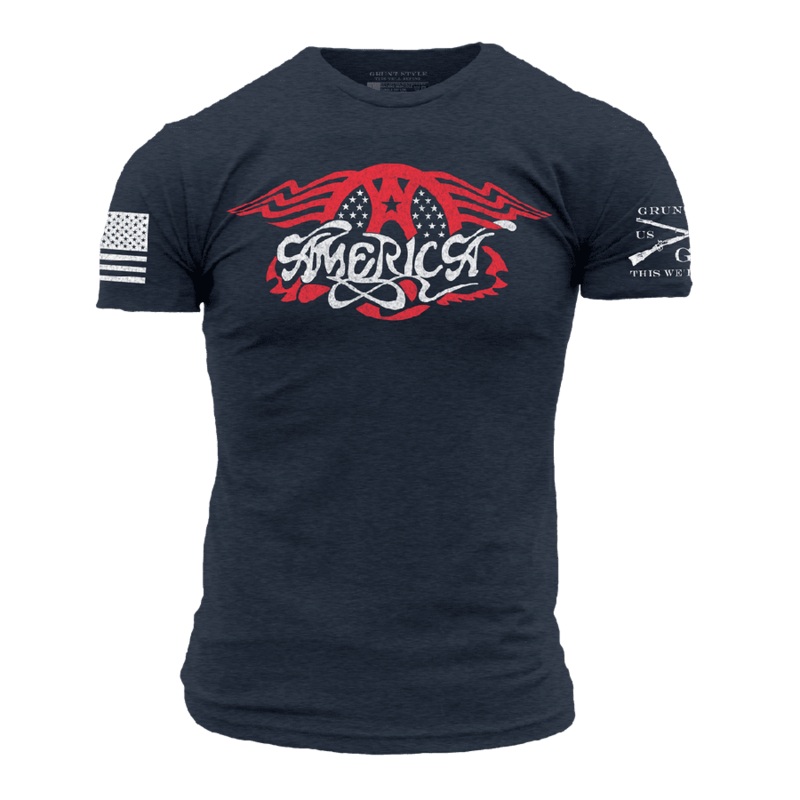 AeroAmerica T-Shirt – Midnight Navy Small