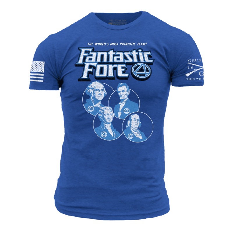 Fantastic Fore Edition T-Shirt – Royal Small